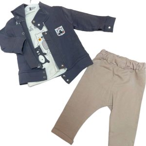 لباس سه تکه پسرانه  مدل zeo