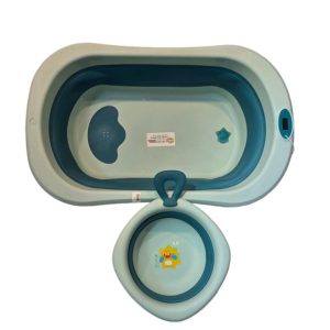 سرویس وان آکاردئونی نوزاد و کودک سه تکه دماسنج دار طرح دایناسور