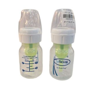 شیشه شیر طلقی 60 میل باریک دکتر براون Dr Browns