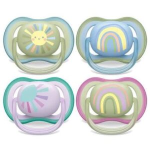 پستانک اونت ۰ تا ۶ و ۶ تا ۱۸ سایز بندی دارن